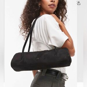 JW PEI Nova Black and Gold Shoulder Bag